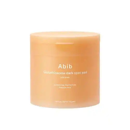 Abib Dark Spot Pad – Frontansicht der aufhellenden Toner‑Pads gegen Hyperpigmentierung, Produktfoto bei Chic & Glow.