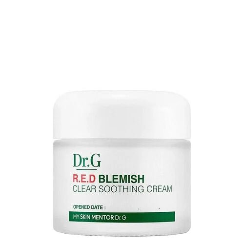 Dr. G RED Blemish Clear Soothing Cream – beruhigende Feuchtigkeitscreme gegen Rötungen für empfindliche Haut, erhältlich bei Chic & Glow.