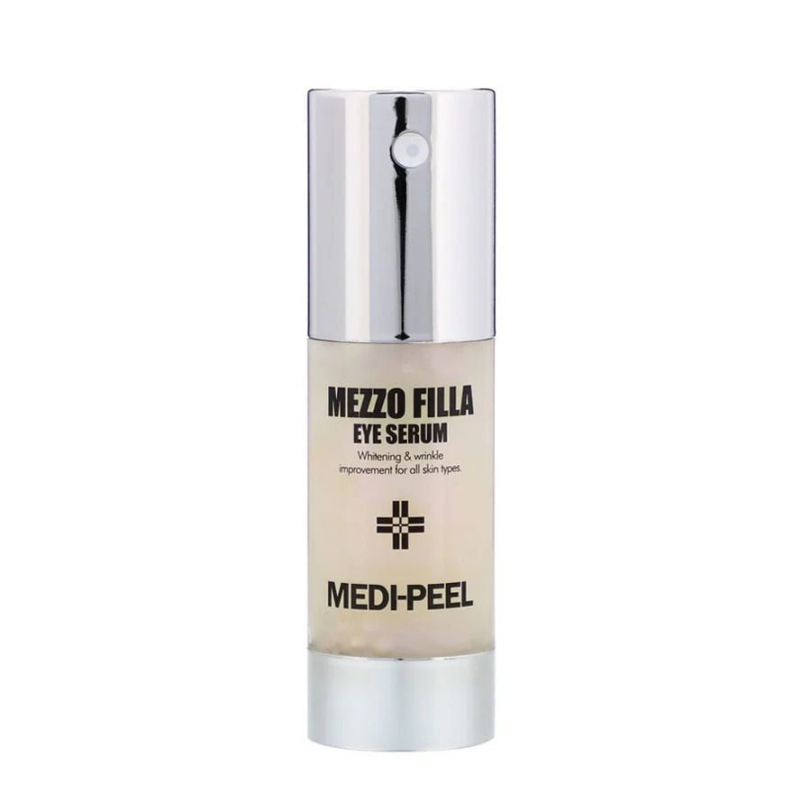 Medi‑Peel Mezzo Filla Eye Serum – straffendes Peptid‑Augenserum zur Reduktion feiner Linien, Produktfoto bei Chic & Glow.
