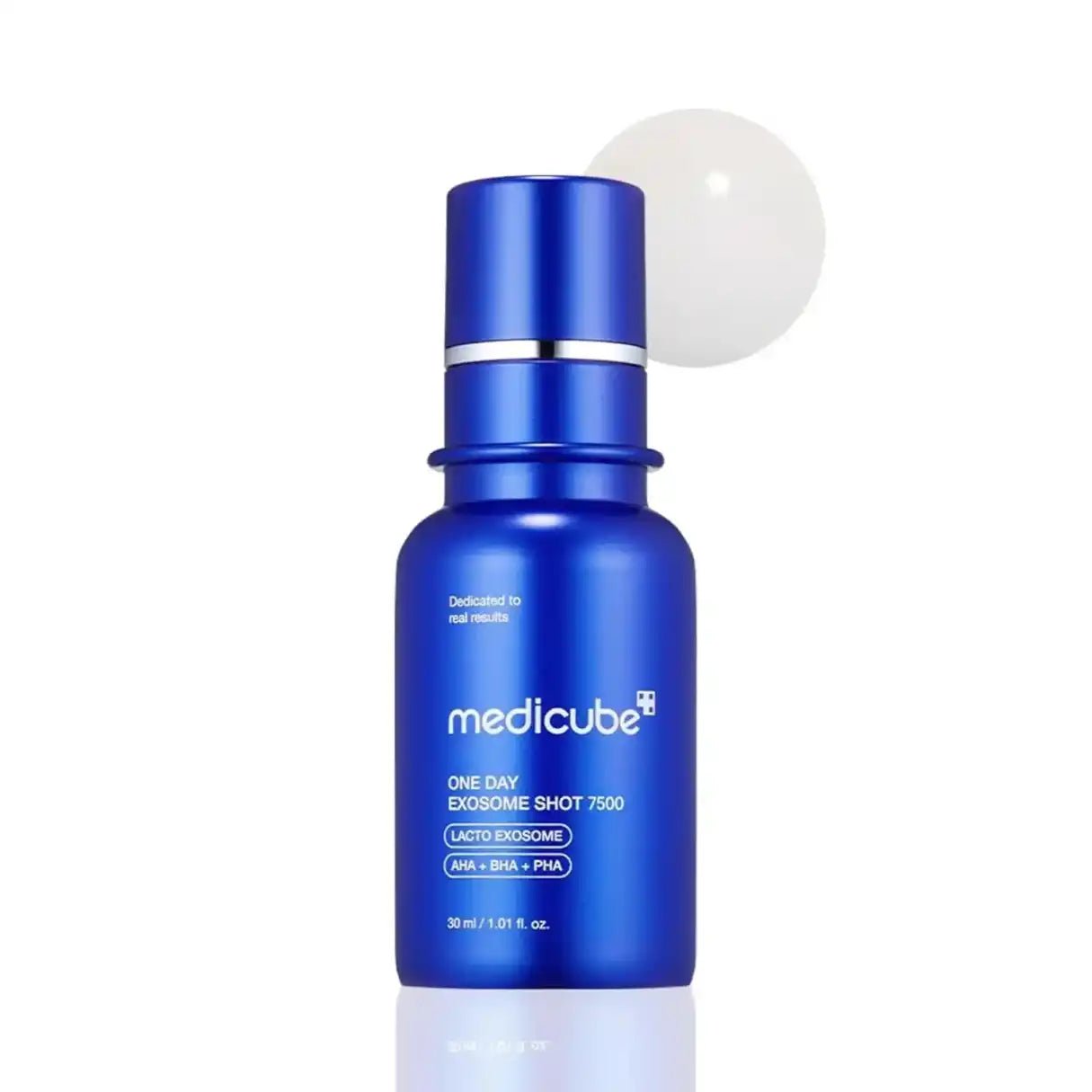 Medicube One Day Exosome Shot Pore Ampoule 7500 – hochkonzentriertes Exosom‑Ampoule zur Porenverfeinerung & Sebumkontrolle, Produktfoto bei Chic & Glow.