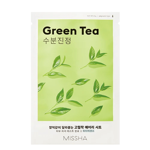 Missha Airy Fit Sheet Mask Green Tea - Chic & Glow