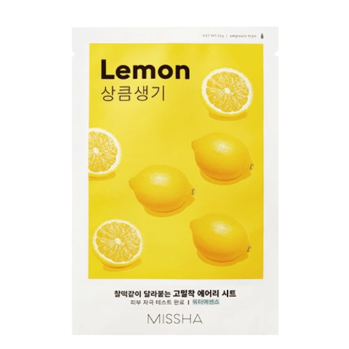 Missha Airy Fit Sheet Mask Lemon - Chic & Glow