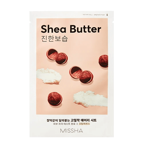 Missha Airy Fit Sheet Mask Shea Butter - Chic & Glow