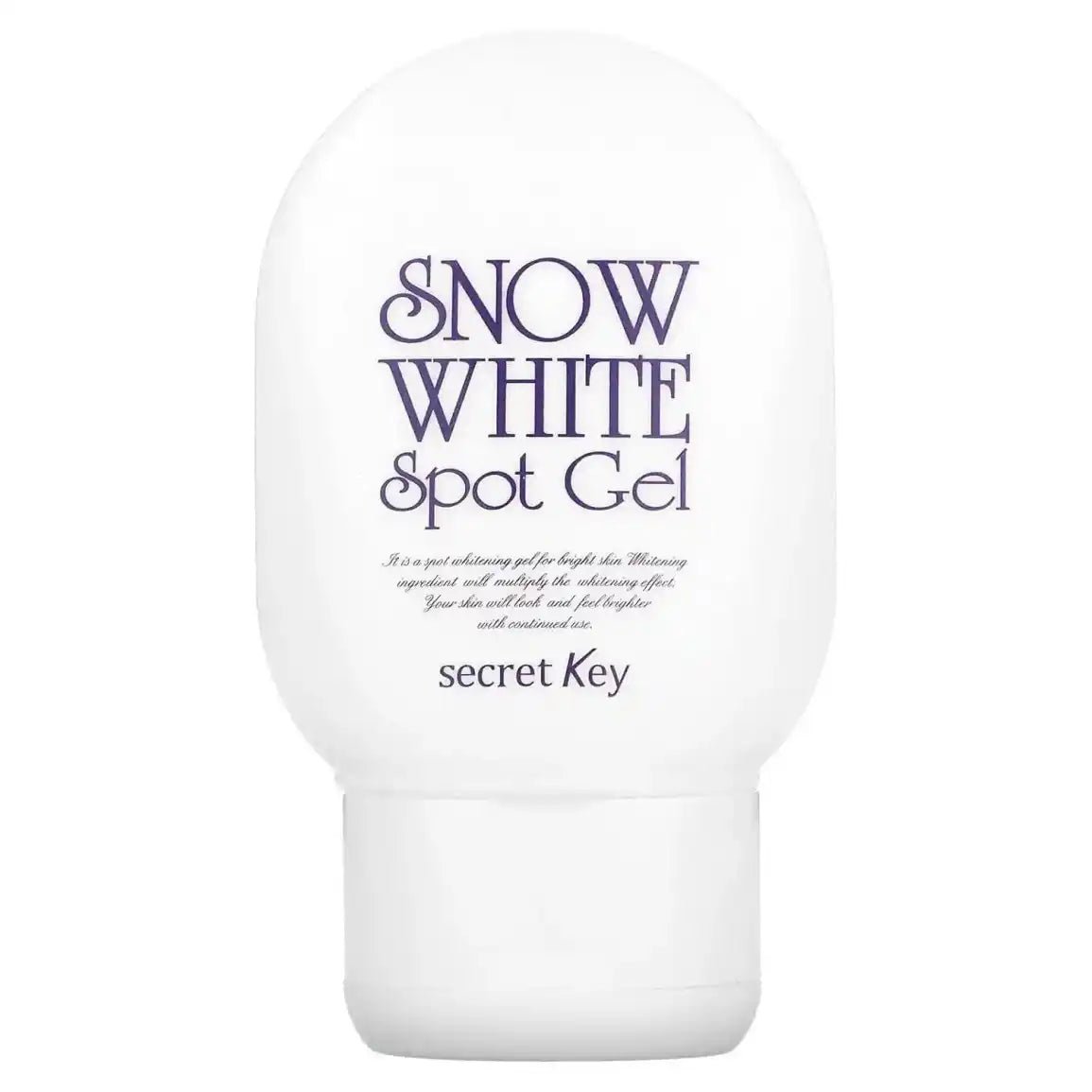Secret Key Snow White Spot Gel – aufhellendes Gel gegen dunkle Flecken für einen ebenmäßigen Hautton, Produktfoto bei Chic & Glow.