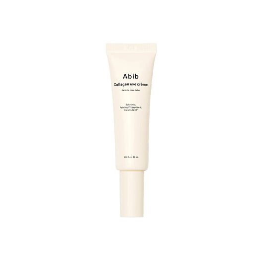 Abib Collagen Eye Creme Jericho Rose – straffende, feuchtigkeitsspendende Augencreme mit Jericho‑Rose‑Extrakt, Produktfoto bei Chic & Glow.