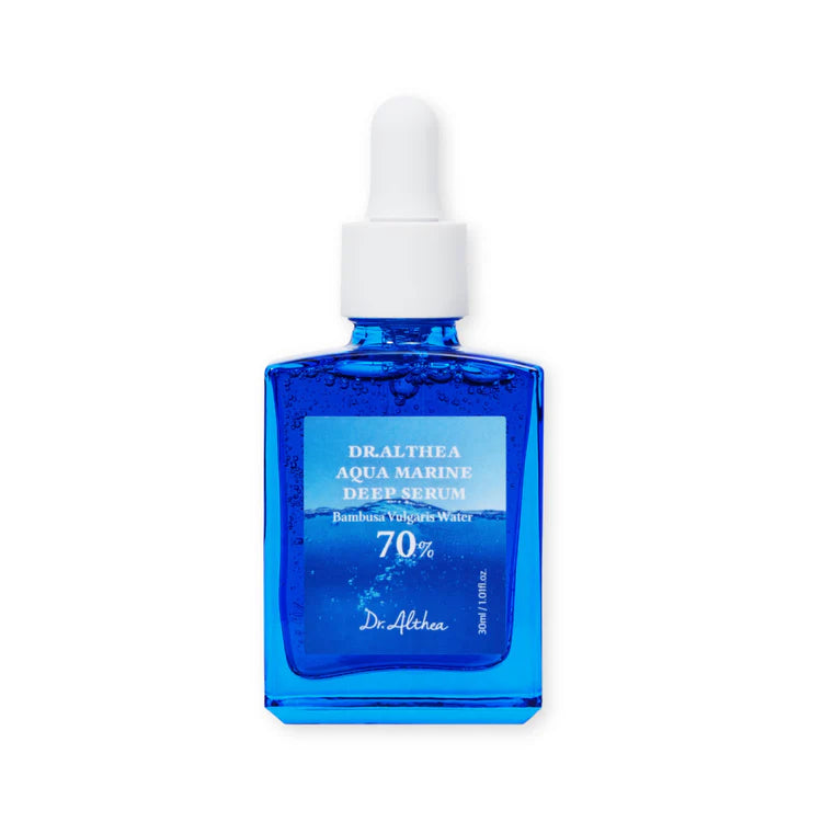 Dr. Althea Aqua Marine Deep Serum – intensiv feuchtigkeitsspendendes Serum mit Meeresextrakten für pralle, hydratisierte Haut.