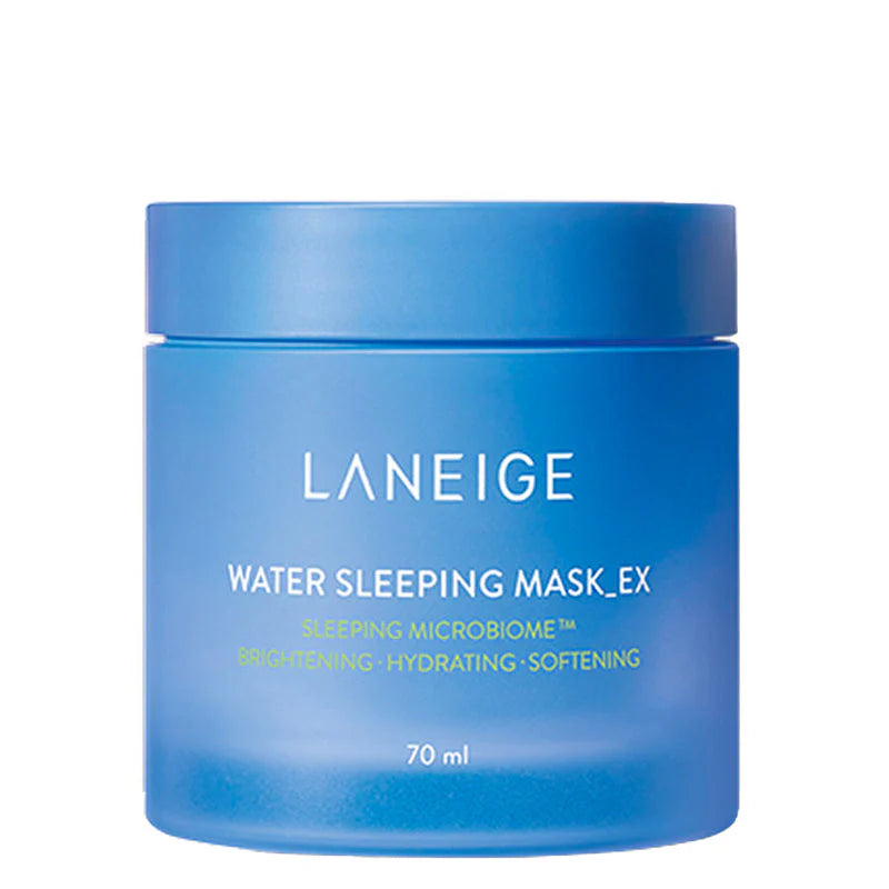 Laneige Water Sleeping Mask EX – intensiv feuchtigkeitsspendende Overnight‑Gelmaske für frischen, strahlenden Glow am Morgen, Produktfoto bei Chic & Glow.