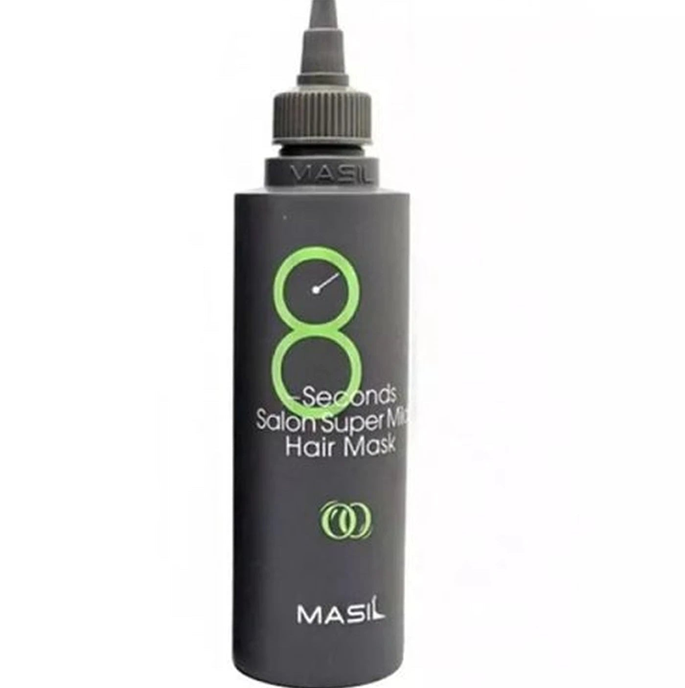 Masil 8 Seconds Salon Super Mild Hair Mask – ultrasanfte 8‑Sekunden‑Haarmaske für Glanz, Geschmeidigkeit & Repair, Produktfoto bei Chic & Glow.