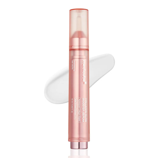Medicube Collagen Glow Booster Serum – feuchtigkeitsspendendes, aufpolsterndes Serum mit Kollagen für strahlende, pralle Haut, Produktfoto bei Chic & Glow.
