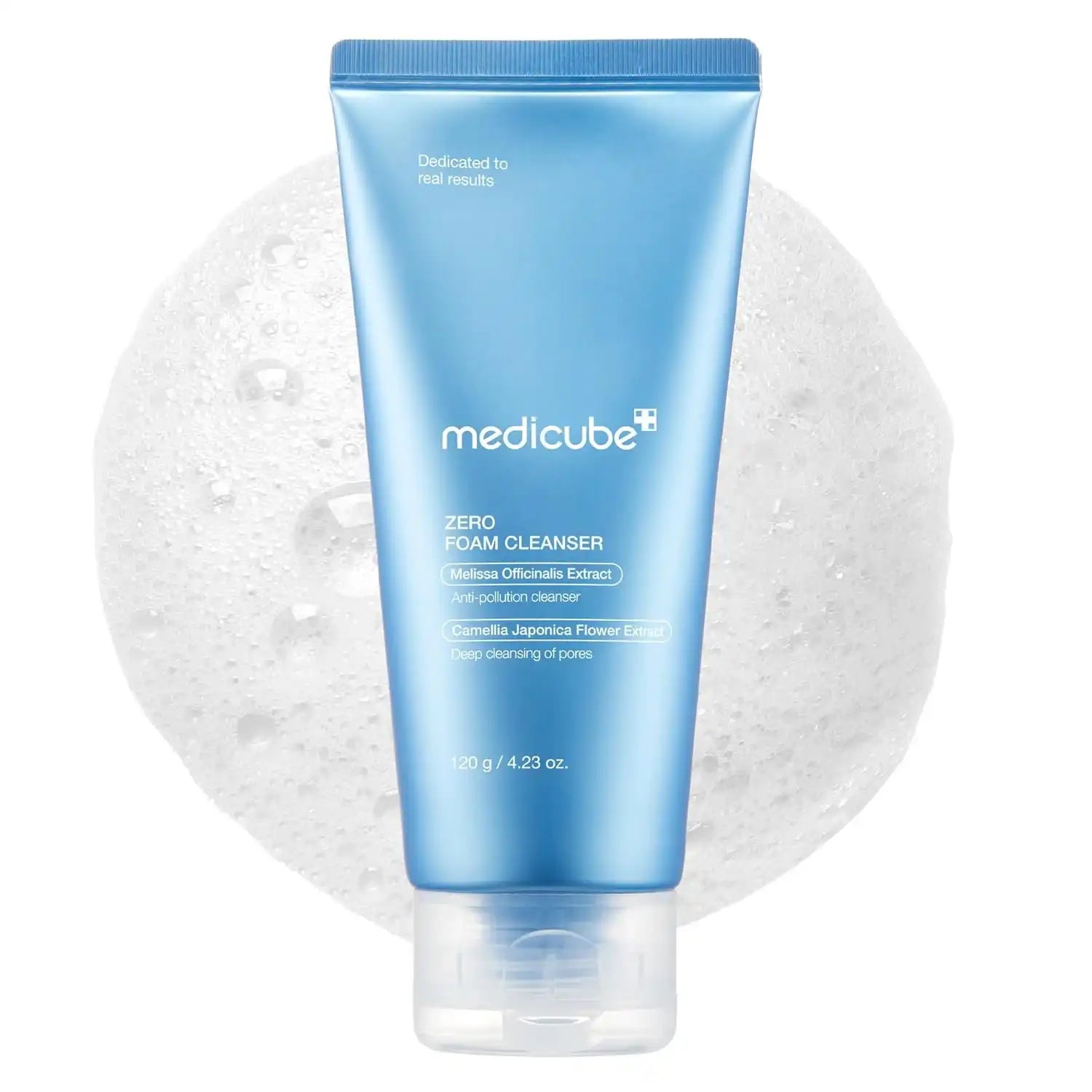 Medicube Zero Foam Cleanser – porentiefer, talgregulierender Schaumreiniger für klare, glatte Haut, Produktfoto bei Chic & Glow.