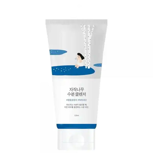„Round Lab Birch Juice Moisturizing Cleanser – sanfter, feuchtigkeitsspendender Cleanser mit Birkenwasser für empfindliche Haut, Produktfoto bei Chic & Glow.