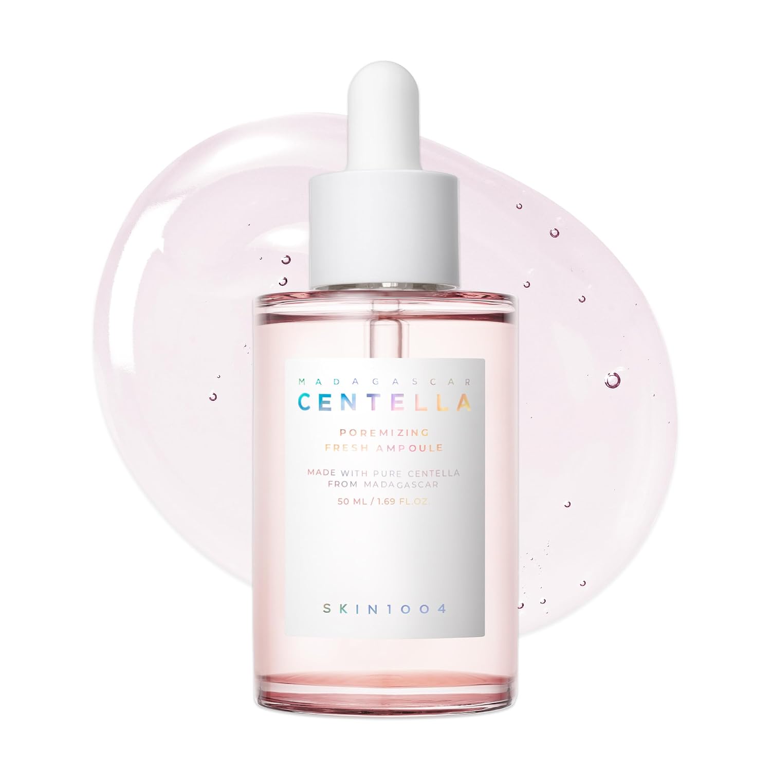 Skin1004 Madagascar Centella Poremizing Fresh Ampoule – leichtes, porenverfeinerndes Serum mit Centella und Pink Salt für klare, frische Haut