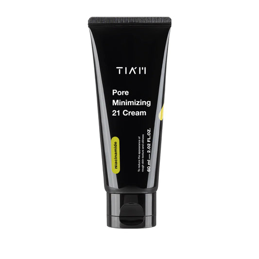 TIA’M Pore Minimizing 21 Cream – porenverfeinernde, talgregulierende Gesichtscreme für glatte, klare Haut, Produktfoto bei Chic & Glow.