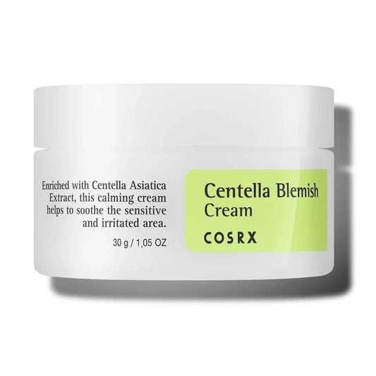 Cosrx Centella Blemish Cream – beruhigende Cica‑Creme zur Reduktion von Rötungen und Unreinheiten, Produktfoto bei Chic & Glow.