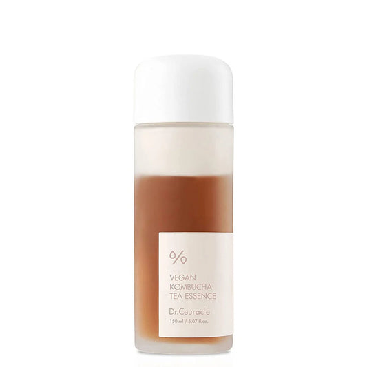 Dr. Ceuracle Vegan Kombucha Tea Essence – fermentierte Kombucha‑Essenz für Feuchtigkeit, Glow und Hautbalance, Produktfoto bei Chic & Glow.