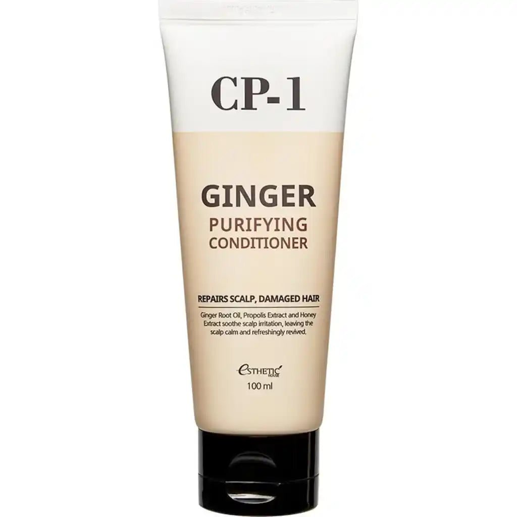 Esthetic House CP‑1 Ginger Purifying Conditioner – erfrischender Kopfhaut‑Conditioner mit Ingwer für Sebumkontrolle & Geschmeidigkeit, Produktfoto bei Chic & Glow.