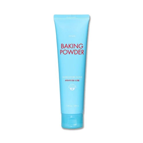 Etude House Baking Powder Crunch Pore Scrub – porentief reinigendes Peeling mit Mikrogranulat für klare, glatte Haut, Produktfoto bei Chic & Glow.