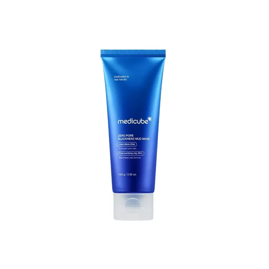 Medicube Zero Pore Blackhead Mud Mask – klärende Schlammmaske zur Entfernung von Mitessern und zur porentiefen Reinigung, Produktfoto bei Chic & Glow.