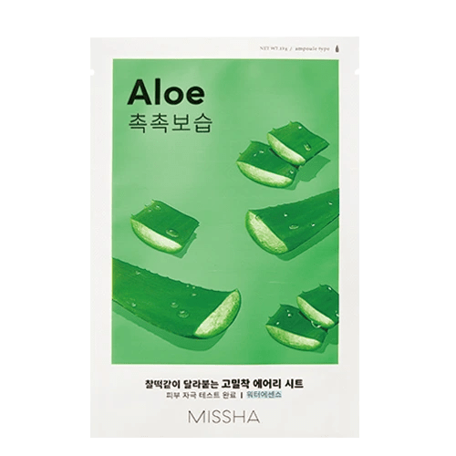 Missha Airy Fit Sheet Mask Aloe - Chic & Glow