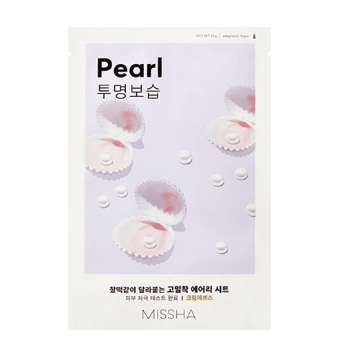 Missha Airy Fit Sheet Mask Pearl - Chic & Glow