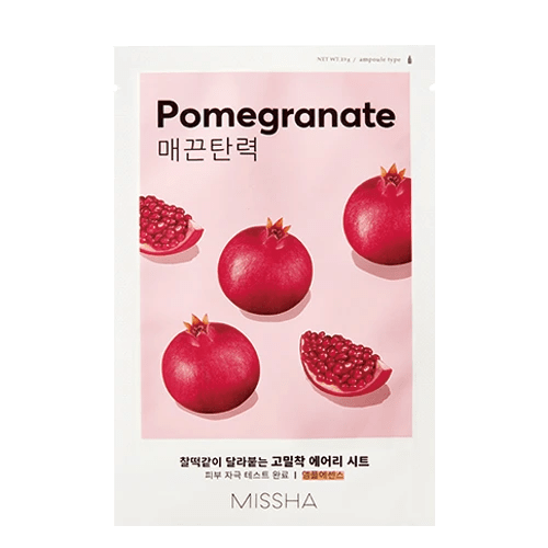 Missha Airy Fit Sheet Mask Pomegranate - Chic & Glow