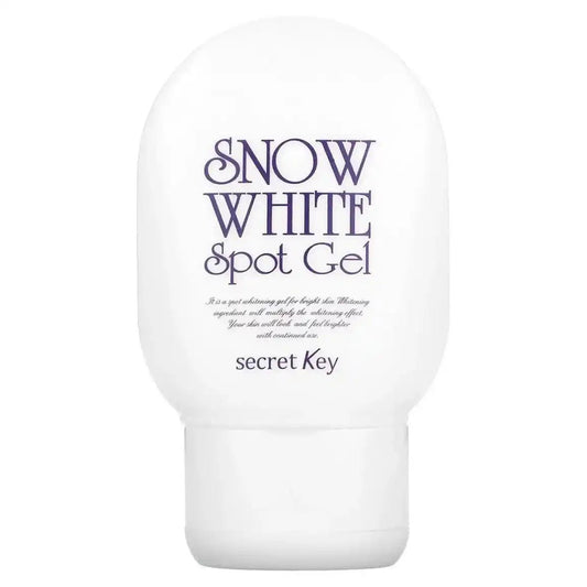 Secret Key Snow White Spot Gel – aufhellendes Gel gegen dunkle Flecken für einen ebenmäßigen Hautton, Produktfoto bei Chic & Glow.