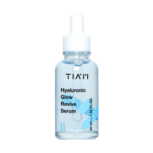 TIA’M Hyaluronic Glow Revive Serum – feuchtigkeitsspendendes Hyaluron‑Serum für prallen Glow, Produktfoto bei Chic & Glow.